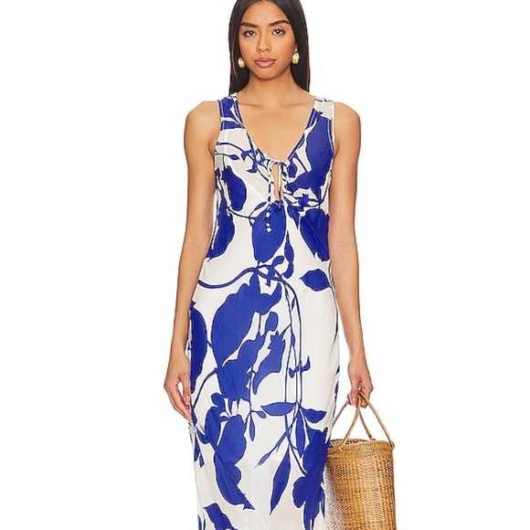 FAITHFULL THE BRAND NICOLA MAXI DRESS - Picture 1 of 13